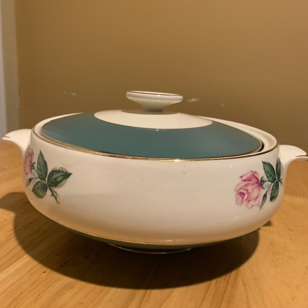 International China Company Serving Dish With Lid